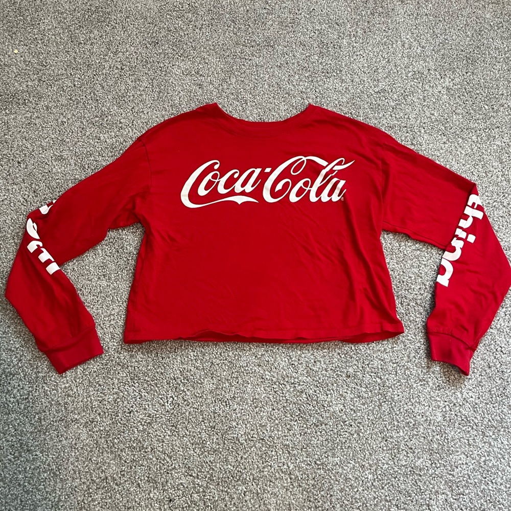 Coca-Cola Cropped Long Sleeve